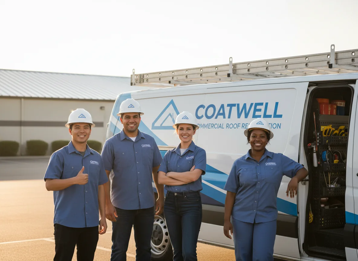 Commercial roof coating company in Couderay, WI